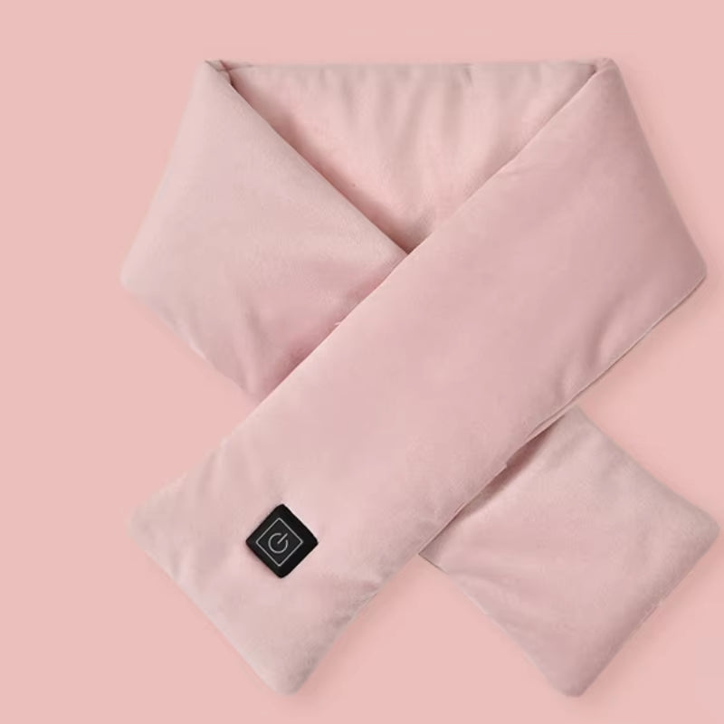 Bufanda Calefactable USB | 3 Niveles de Calor, Suave, Lavable y Ultra Cálida