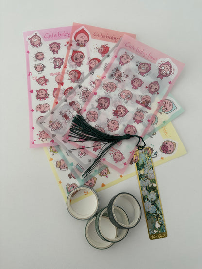 Pack Creativo “Hana no Kokoro” – Ritual de Escritura y Detalle